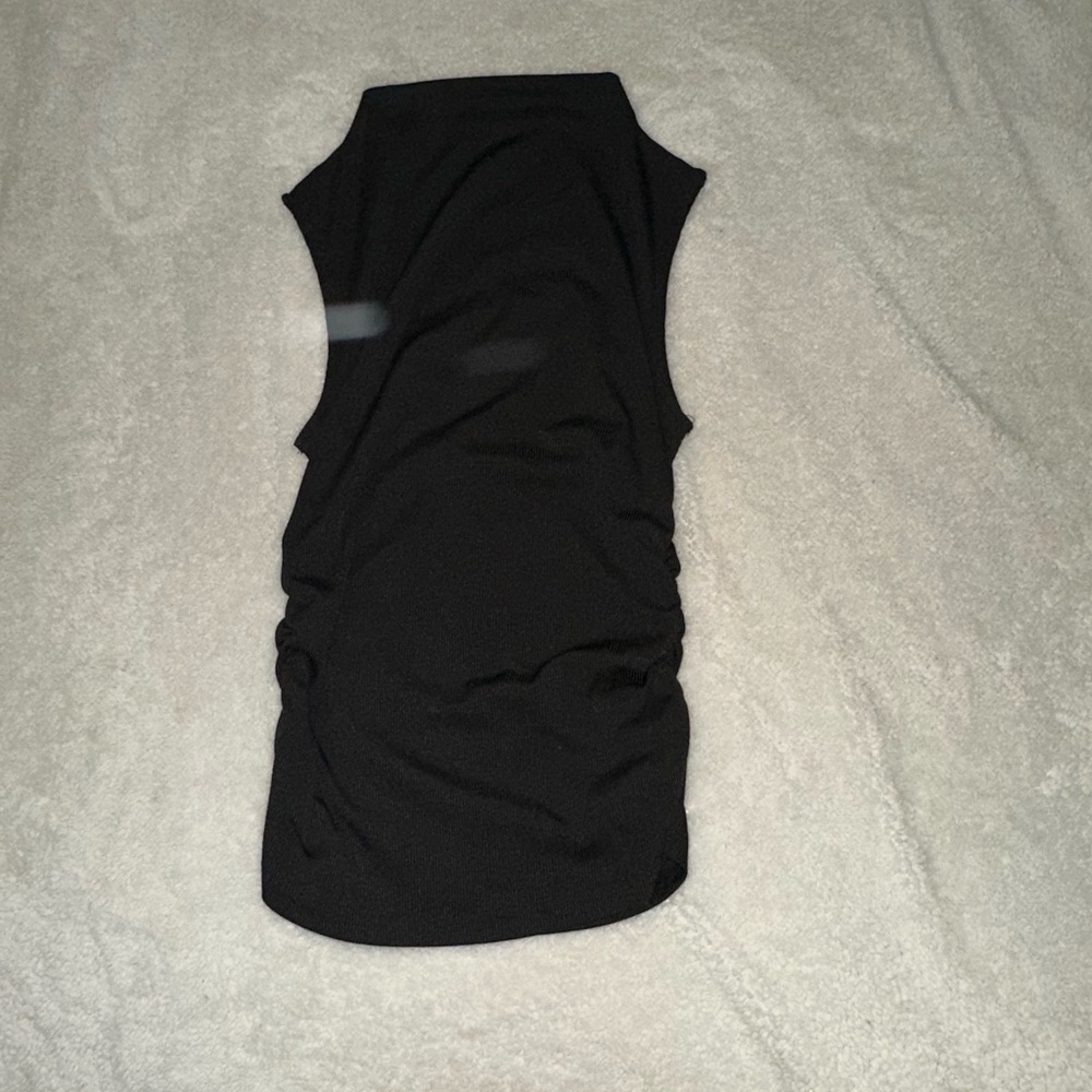 Time and Tru Black Tank Top